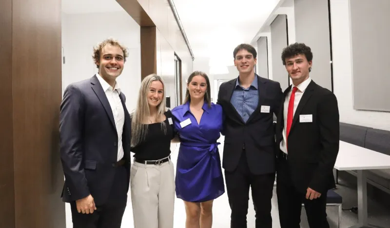 The Busch School of Business recently hosted its Fall Career Networking Night. Students from all specializations met with employers from different industries.