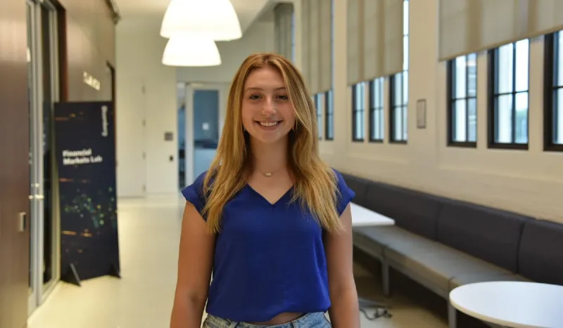 Isabelle Seratch is a sophomore Finance and Accounting student from Hazleton, PA. She shares why she chose to attend Catholic University and the Busch School, and what advice she has for prospective students.