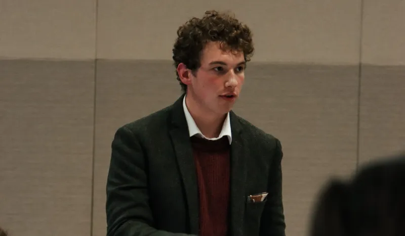Michael Kish, CatholicU '26, is a Markets and Political Economy and Philosophy student from Bethesda, MD. He was invited by Dean Andrew Abela to create the Business and Philosophy Club. He now serves as the President of the club and he shares insights about his leadership position.  