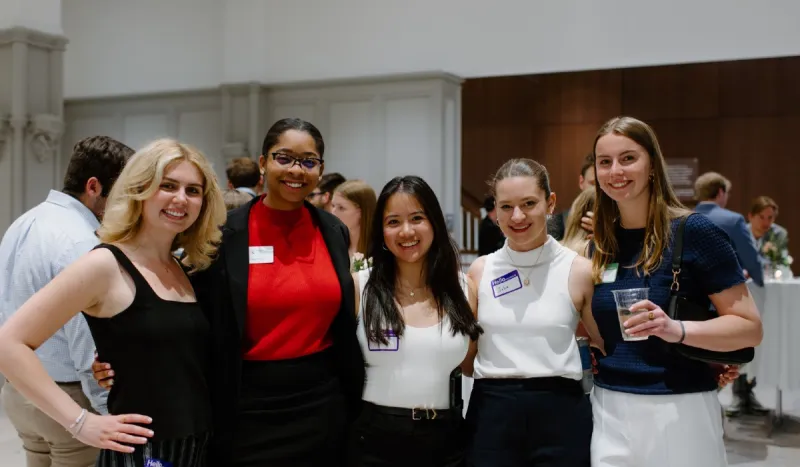              Students, faculty, alumni, and business professionals gathered together for an evening of community-building and celebration.             