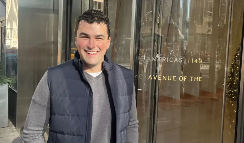 Ted Falvey, Catholic U '24, is a Business, Finance, and Entrepreneurship student from Newport, Rhode Island. He accepted a Business Analyst role at Clark Construction.