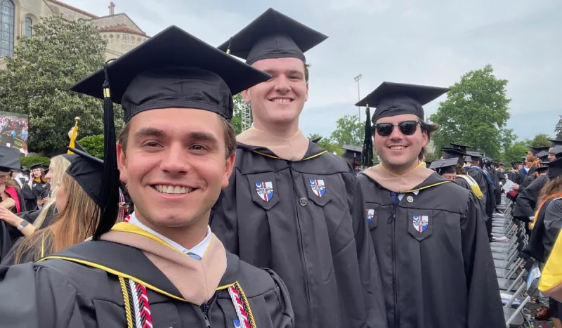 Dominic Decker graduated in 2023 with a degree in Sales and HR Management and works currently as a B-Launch Sales Associate. He shares his insights on choosing the Busch School and thriving in the world of sales at Bloomberg Industry Group.