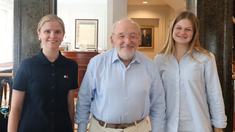 The 2026 Grace-Marie Turner Fellows meet with American Enterprise Institute Senior Fellow Thomas Miller for a discussion on healthcare policy research.