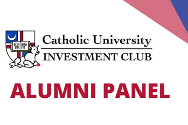 CatholicU Investment Club Hosts Alumni